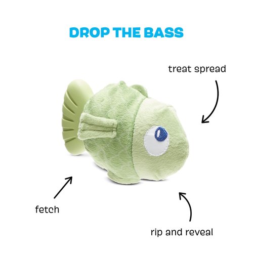Dog Toy Drop The BASS