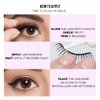 RCG | False Eyelashes - Reusable Premium Quality - Round in Shape & Natural Curl - Lightweight Glamorous Fluffy Hair - for Multiples Occasions PARTY, LIVESTREAMING - 100% Cruelty-Free (ME GUSTA)