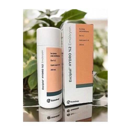EXCIPIAL HYDRO Emulsion%2 UREA 200 ml | Body Lotion For Dry And Irritated Skin | Scleroderma, Eczema | English Leaflet