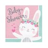 Creative Converting Pastel Bunny Baby Shower Luncheon Napkins - 16pcs