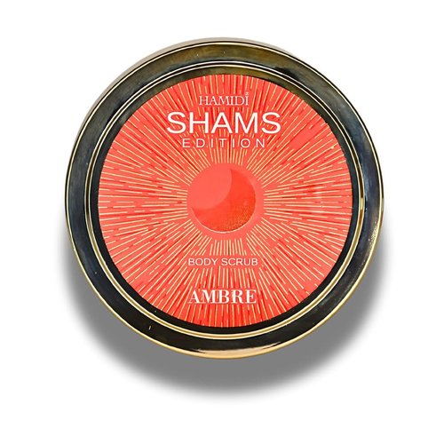 Hamidi Shams Edition Ambre Body Scrub 250ML (8.5 OZ) By Hamidi | Gently Exfoliates For Soft &amp; Smo...