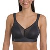 Anita Air Control High Impact Wire-Free Sports Bra 36D, Anthracite