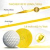 PartyWoo Crepe Paper Streamers 6 Rolls 492ft, Pack of Crepe Paper Yellow Streamers Party Decorations, Crepe Paper for Birthday Decorations, Party Decorations, Wedding Decorations (1.8 In x 82 Ft/Roll)