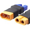 Youme 4pcs EC5 to XT60 Adapter Male Female Connector Plug Set Compatible with Arrma E-flite RC Car Truck Airplane Lipo Battery ESC Balance Charger Motor Controller