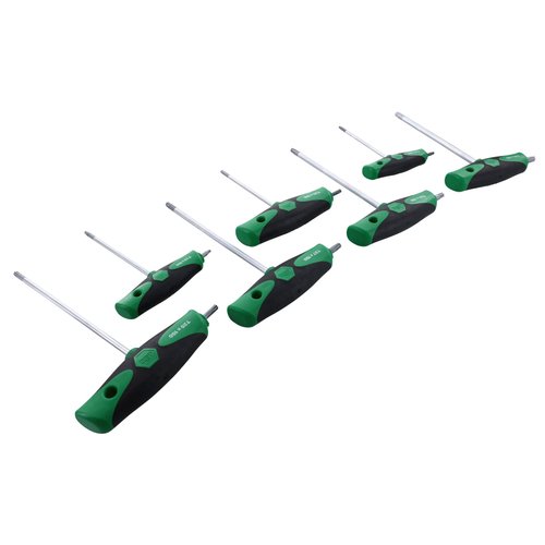 Wiha 36497 T-Handle Torx Wrench with Cushioned Grip and Side Driver, Multi-Color, 17.272 in L x 28.448 in W x 8.636 in H