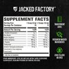 Jacked Factory NITROSURGE Pre Workout Supplement - for Energy, Instant Strength Gains, Clear Focus, Intense Pumps - Nitric Oxide Booster & Preworkout Powder with Beta Alanine - 30 Servings, Pineapple