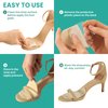 Metatarsal Pads Women Adhesive Gel Foot Pads for High Heels, Welnove Ball of Foot Cushion Protect and Relieve Metatarsal, Sesamoid, Ball of Foot Pain,6 Pairs-Small