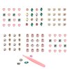 6 Sheet Makeup Self Adhesive Rhinestones,Face & Hair & Body Makeup Festival Essentials Gems,Rave Carnivaln New Year Glitter Decoration Accessories,Stick on Eye,Ear Craft Jewels for Girls & Women