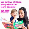 Coco Learns Spanish Vol. 1 | Musical Spanish Books for Kids 1-3, Spanish Toys for Babies & Toddlers 1-3, Baby & Toddler Spanish Books, Bilingual Learning Toys for 1 Year Old, Libros Para Bebes Español