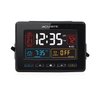 AcuRite 13024 Atomic Dual Alarm Clock with USB Charging, Black