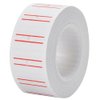 MFLABEL 10 Rolls 6000pcs White Price Gun Labels for Mx-5500