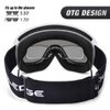 Snowledge Ski Goggles Snowboard Snow Goggles for Men Women OTG Snowboard Goggles with 100% UV Protection Anti-Fog Dual Lens Skiing Goggles Helmet Compatible