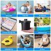 Air Pump for Air Mattress, Air Mattress Pump for Inflatables, Quick Fill Inflator Deflator Air Pump Perfect for Outdoor Camping Inflatable Boat Blow Up Pool Water Toy Car Air Bed