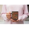 2IMT Library Bookshelf Mug Gifts For Book Lovers Women - Library Coffee Mug Book Coffee Mug Book Mug Book Club Cup Bookish Items Bookworm Mug Librarian Book Lovers Gifts for Readers Writer Black 11oz