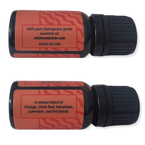 Wild Essentials Exquisite Signature Essential Oil Blend Inner Calm, Two 10 ML Bottles - Pure Essential Oils Synergy Blend, New Label, Same Formula