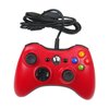 USonline911 Wired Controller Replacement for Xbox 360 Joypad Vibration Gamepad Joystick for PC Controller for Windows 7/8 / 10(Red
