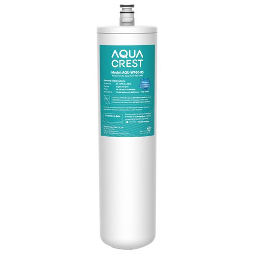 AQUACREST DW85 Under Sink Water Filter, Replacement for 3M® AP-DW85, 5584408, AP-DWS700, Cuno® CFS8112, CFS8812X-S, CFS8720, KOHLER® K-201-NA, KOHLER® K-202-NA, Model No. WF60-85