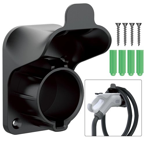 H3JANG EV Charger Control Holder, Chassis Bracket Clamp for Portable Electric Car Charger, EV Charger Control Holder for SAE J1772