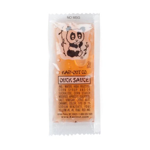 Duck Sauce Individual Condiment Packets, 100 Count, Kari-Out Co.