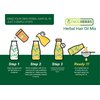 Foodherbs Herbal Hair Oil Mix | Herbs For Hair Growth | 18 Vital Herbs For Long, Thick, And Lustrous Hair | Hair Care Product For Women And Men | DIY Oil Infusion