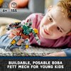 LEGO Star Wars Boba Fett Mech Buildable Star Wars Action Figure, Posable Mech Inspired by The Iconic Star Wars Bounty Hunter, Features a Buildable Shield, Stud Blaster and Jetpack, 75369