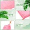8 Pieces Mesh Soap Pouch Soap Bar Pouch Mesh Soap Holder Exfoliating Soap Net Soap Bags for Shower Soap Holder Bubble Foam Net Soap Pocket for Women Men Girls (Lake Green, Pink, Beige, Brown)