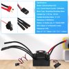 3650 5900KV Sensorless Brushless RC Motor 120A Brushless ESC & Program Card Set Waterproof Motor ESC Combo 3.175mm Shaft Motor for 1:10 Scale RC Car Truck Update Parts