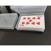 18Pcs Playing Card Deck Box, Blank Playing Card Cases, Clear Plastic Empty Playing Game Card Boxes Holder Storage Organizer,Acrylic Trading Card Case for Bank Card Business Card Game Card Snap Closed