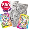 Crayola Epic Book of Awesome (288 Pages), Kids Coloring Book Activity Set, Animal Coloring Pages, Holiday Gift for Kids, 3+