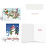 Stonehouse Collection Box Set of Golf Christmas Card Variety Pack 24 Cards & Envelopes - Funny Holiday Golf Cards