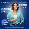 Vitamatic Clostridium butyricum 25 Million - Gut Health - 60 DR Capsules (Delayed Released) - Made with Prebiotic Inulin Fiber