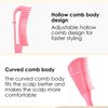 Seddy Detangling Brush, Painless Curly Hair Care Tool, Frizz-Free, Effortless Detangling, Tangle-Free Styling for Gentle and Innovative Curl, Revolutionized Design for Smooth, Knot-Free Hair