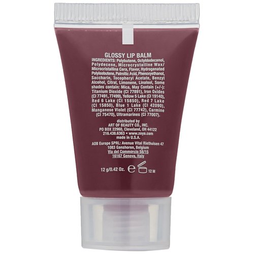 ZOYA Lip Gloss, Visa, 0.42 oz.