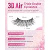 Lash natural wispy eyelashes, Frihappy false eyelashes, Wispy Strips, Faux Mink Lashes, black band lashes, pestañas postizas naturales, 7 pairs, Frihappy 2024 lashes #Arcturus