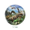 WETIM 40pcsk Jurassic Park Party Supplies include 20 plates, 20 napkins for Jurassic birthday party decoration