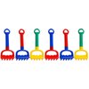 Toyvian 6 Pcs Children's Beach Rake Sand Rake Toys Sand Bucket Molds Kids Beach Toy Colorful Toy Scoop Rake Kids Garden Tool Kid Sand Toy Kid Beach Towel Beach Shovel Baby Pp The Snow
