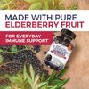 Elderberry Gummies with Zinc and Vitamin C for Adults & Kids - Natural Immune Support - Black Sambucus Elderberries - Powerful Multiminerals Supplement - Gluten-Free, Non-GMO, Vegan Friendly, 60ct