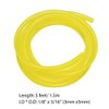 HUZTL Fuel Line Hose Kit 3/32" x 3/16" 1/8" x 3/16" 1/8" x 1/4" .080" x .140" for Poulan Craftman Chainsaw String Trimmer Blower Small Engine Fuel Hose (5 feet each)
