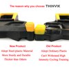 Thinvik Bike Cleats for Shimano SPD-SL System Pedals Compatible with SH11 Road Bicycle Replacement Cleats & Indoor Cycling for Three-Hole Cycling Shoes Men Women (6 Degree Float)