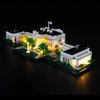 BRIKSMAX Led Lighting Kit for Architecture The White House - Compatible with Lego 21054 Building Blocks Model- Not Include The Lego Set