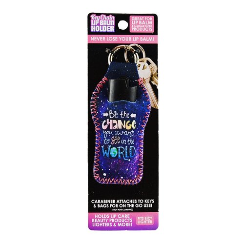 Key Chain Lip Balm Holder (Be The Change)