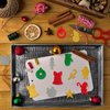 Aflyu 384 Pieces Christmas Foam Stickers Self Adhesive Christams Foam for Christmas Party Craft Decoration