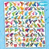 100 PCS Pool Summer Water Gun Temporary Tattoos Sticker Beach Themed Birthday Party Decorations Favors Supplies Gifts Girls Boys Water Game Cute Tattoo Songkran Festival School Reward