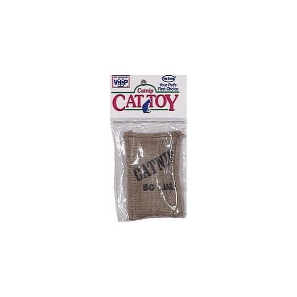 Vo-Toy`s Catnip Cat Toy Burlap Bag