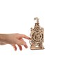 UGEARS Old Clock Tower 3D Wooden Puzzle - Wooden Mechanical Model Kit to Build - DIY Puzzle Clock Toy with Spinning Mechanism - Brain Teaser Building Set for Adults