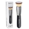 Bueart Design Flat Top Buffing Foundation makeup Brush ULTRA SOFT DENSE Kabuki Make up Brush for Liquid, Cream, Mineral Powder Blending, Flawless Face Brush makeup Brushes