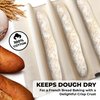 Orblue Bakers Couche and Proofing Cloth, 100% Cotton Fabric for Bread Dough Baking, Shaping Tool for Baguettes, Loaves, Ciabatta, Bread Couche 35.4 x 23.6 Inches