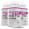 (3 Pack) F1 Keto Extreme Pills 1675MG New & Improved Formula Contains Apple Cider Vinegar Extra Virgin Olive Oil Powder Green Tea Leaf 180 Capsules