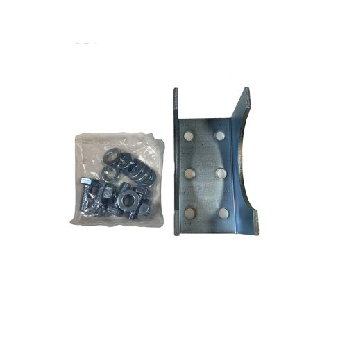 Ghost Controls AX3R Round Post Adapter Brackets to Adapt to 3 inch Round Steel Posts for Automatic Gate Opener Systems