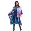 Betty Dain The Aurora Collection All Purpose Cape, 54" W x 65" L, Water & Chemical Proof, Machine Washable, Adjustable Snap Closure, Matches Other The Aurora Collection Products, Holographic Design